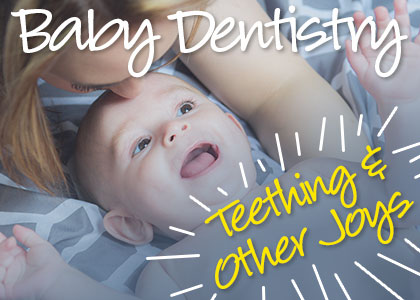 Watertown dentists, Dr. Buchholtz & Dr. Garro at Family Dental Practice share all you need to know about baby dentistry and early pediatric dental care—teething tips, hygiene and more!