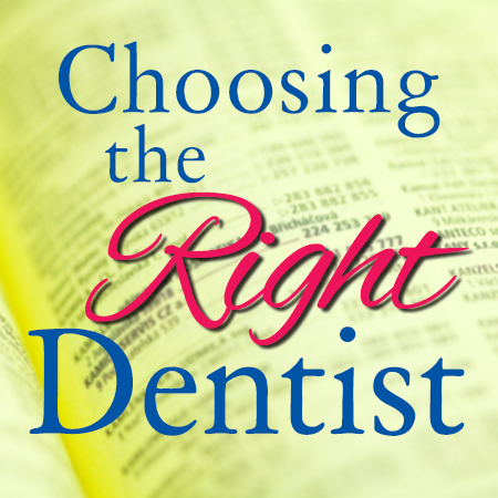 Watertown dentists, Dr. Buchholtz & Dr. Garro at Family Dental Practice, give some helpful hints for choosing the right dentist for your family.