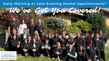 Need a dentist with flexible hours in Watertown, WI? Family Dental Practice offers early morning, late-evening, and weekend appointments for your convenience.