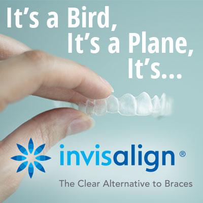 It's a bird, It's a plane, it's... Invisalign: the clear alternative to braces
