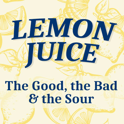 Watertown dentists, Dr. Buchholtz & Dr. Garro at Family Dental Practice explain how lemon juice is both acidic and alkaline and what that means for your teeth.