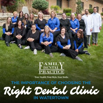 Discover the top dental clinics in Watertown and learn why Family Dental Practice stands out. Offering comprehensive general dentistry for the whole family.