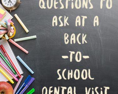 Questions to Ask at a Back-to-School Dental Visit - <p>Some schools require a back-to-school dental visit, but even if yours doesn’t, right before school starts is a good time to schedule one of your child’s regular checkups. Dr. Buchholtz and Dr. Garro can take care of any problems so your child won’t have to miss class after school starts, and if oral hygiene routines […]</p>
