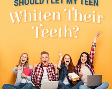 Should I Let My Teen Whiten Their Teeth? - <p>Do you remember feeling like standards of beauty were unattainable when you were a teenager? Heck, many of feel this way as adults! It makes sense that teenagers might be concerned with the appearance of their smile and pine for bright white smiles the same way adults do, because they’re often exposed to the same […]</p>
